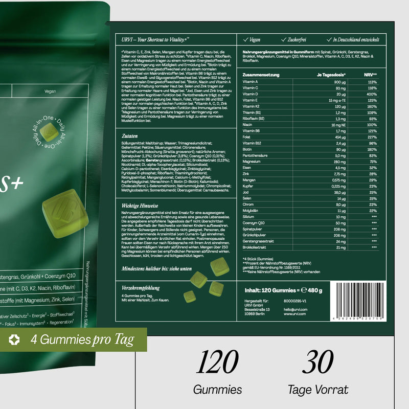 Super Greens+ Gummies